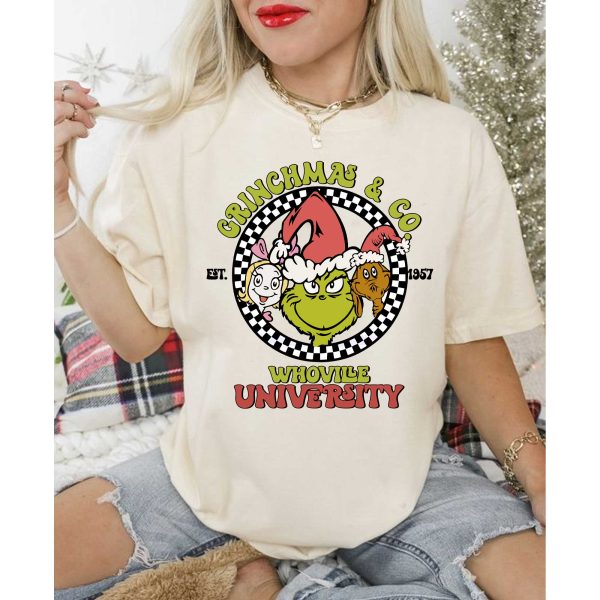 Grinchmas & Co Whoville University Shirt