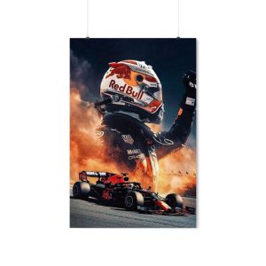 Formula 1 Max Verstappen Poster