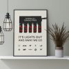 Formula 1 Racing Lights Poster