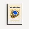 Golden State Warriors 2022 Champions Print