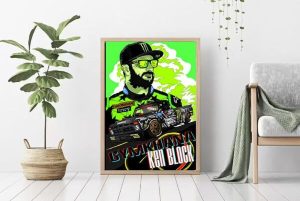 Ken Block 43 Risk Every Thang Poster For Fan