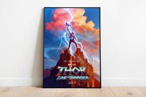 Thor Love And Thunder Movie Poster Print 2022 Wall Art