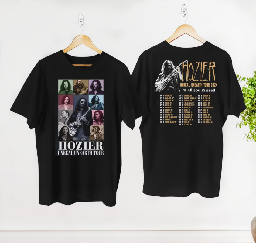 Hozier Unreal Unearth Tour 2024 Shirt - Wantees