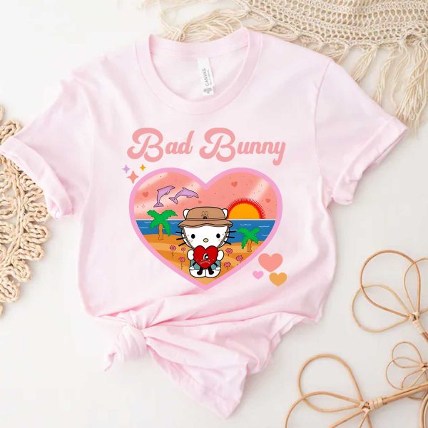 Bad Bunny Hello Kitty Shirt