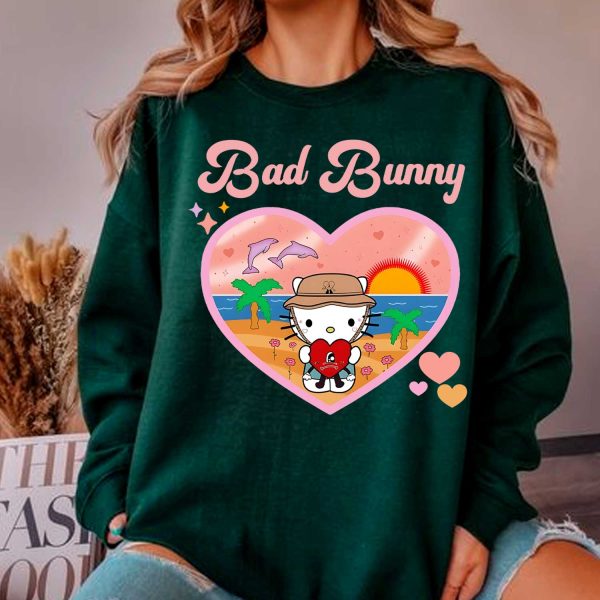 Bad Bunny Hello Kitty Shirt