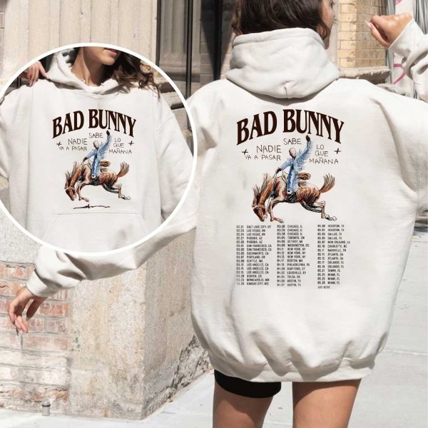 Bad Bunny Most Wanted Tour Dates 2024 Shirt