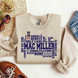Mac Miller Songs Shirt