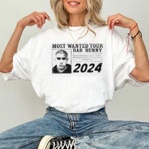 Bad Bunny Most Wanted Tour 2024 Shirt