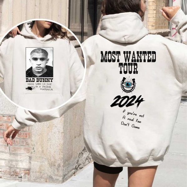 Bad Bunny Most Wanted Tour 2024 Shirt