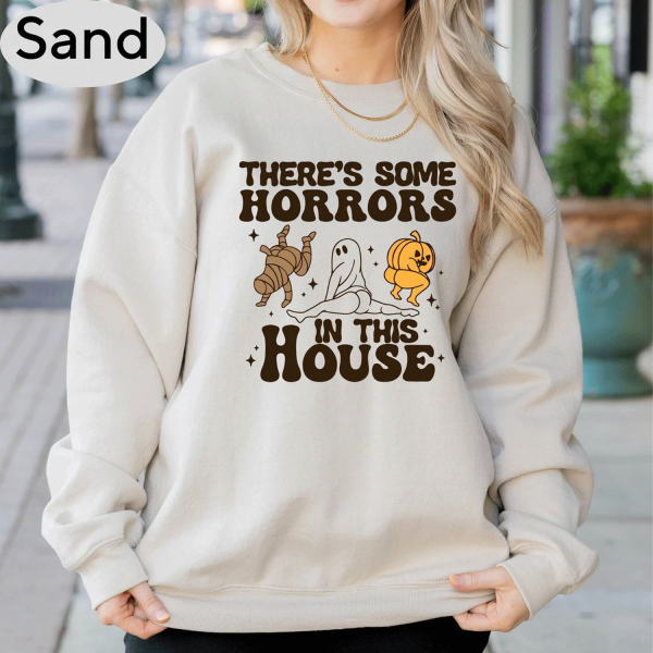 There’s Some Horrors In This House Shirt, Spooky Vibes Shirt