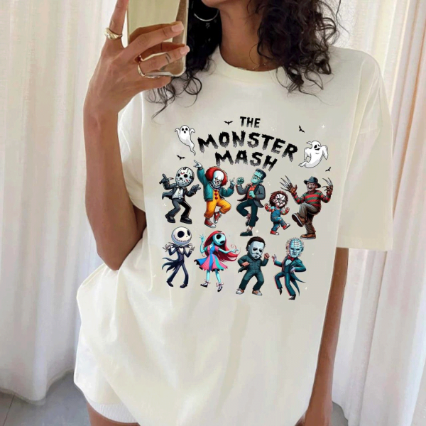 The Monster Mash Shirt, Halloween Horror Characters Shirt