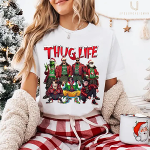 THUGLIFE Christmas Sweatshirt, Christmas Movies Shirt