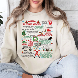 Christmas Vacation Rant Sweatshirt, National Lampoons Sweatshirt