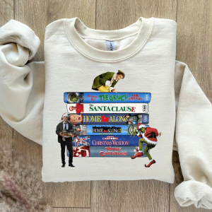 Vintage Christmas Movie, Christmas Vacation Sweatshirt Grinch Shirt Home Alone Shirt