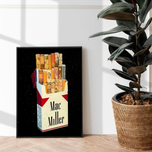 Mac Miller Cigarette Album Poster