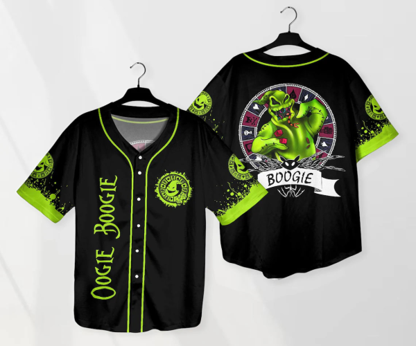 Nightmare Before Baseball Jersey Monster Baseball Jersey Halloween Jersey Shirt Horror Character Baseball Shirt Gifts