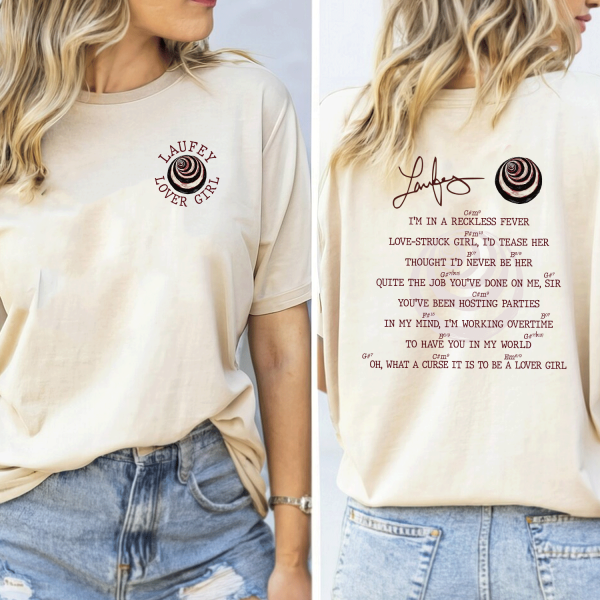Laufey Lover Girl Shirt, Laufey Matter Of Time Tour 2025 Shirt